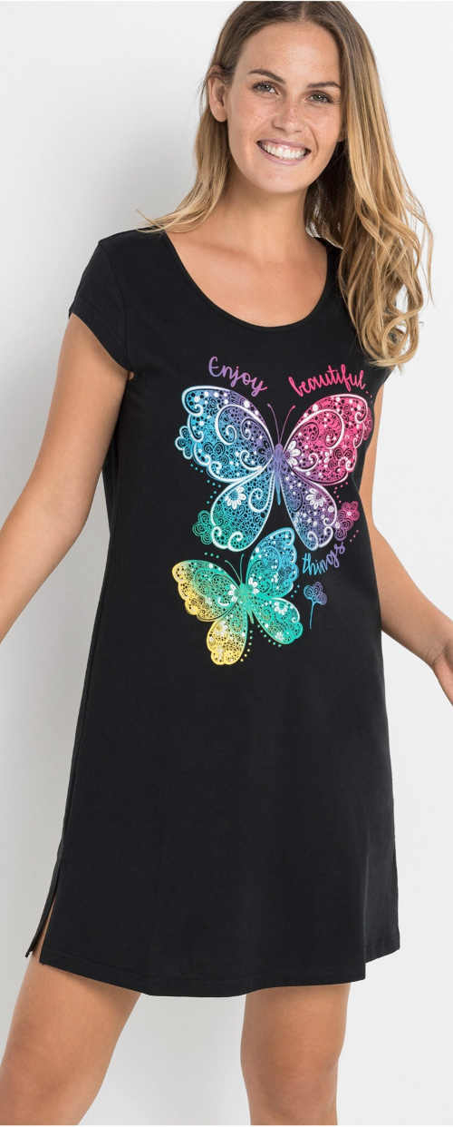 feketeFekete női hálóing színes pillangókkal nyomtatvanoi-haloing-szines-pillangokkal-nyomtatva