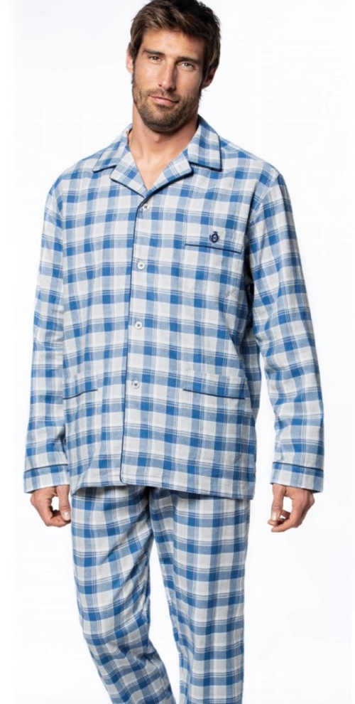 Férfi modern sztreccs pizsama