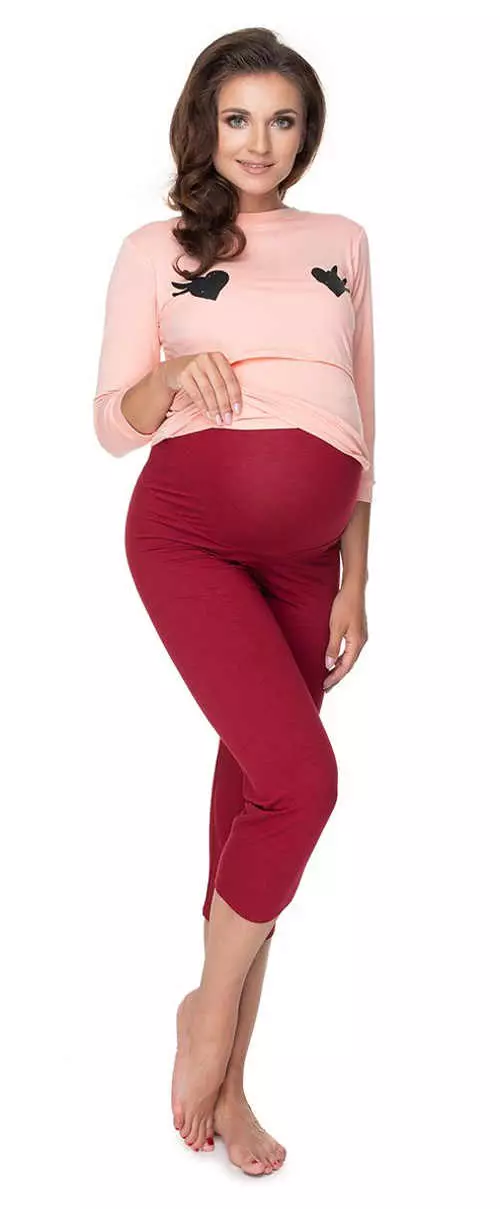 Stílusos pizsama terhes nők számára lenyűgöző kivitelben