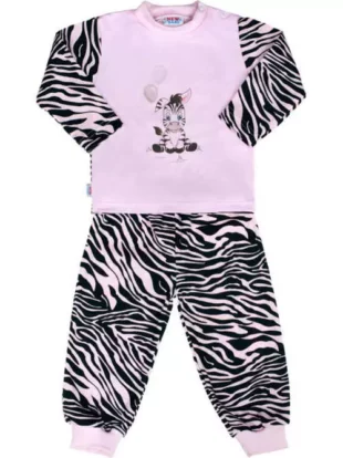 Baby zebra pizsama aranyos zebra képpel