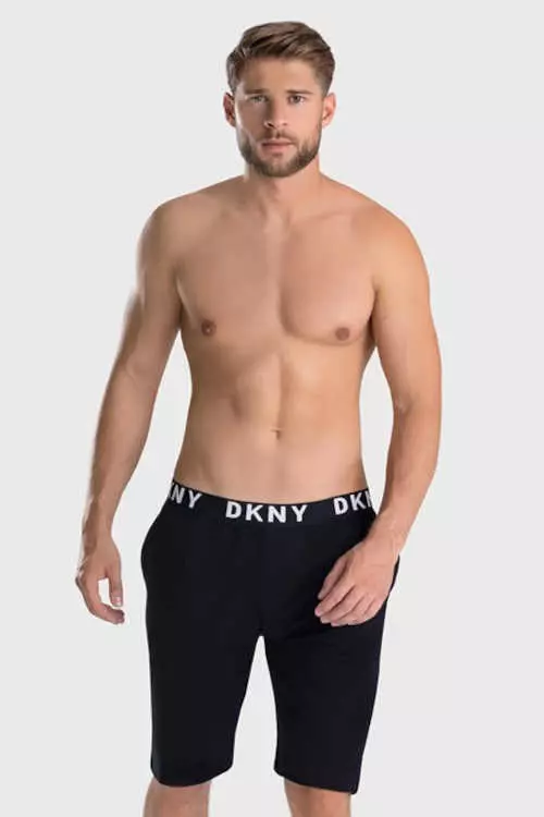 Férfi elasztikus derekú pizsamanadrág a DKNY-tól